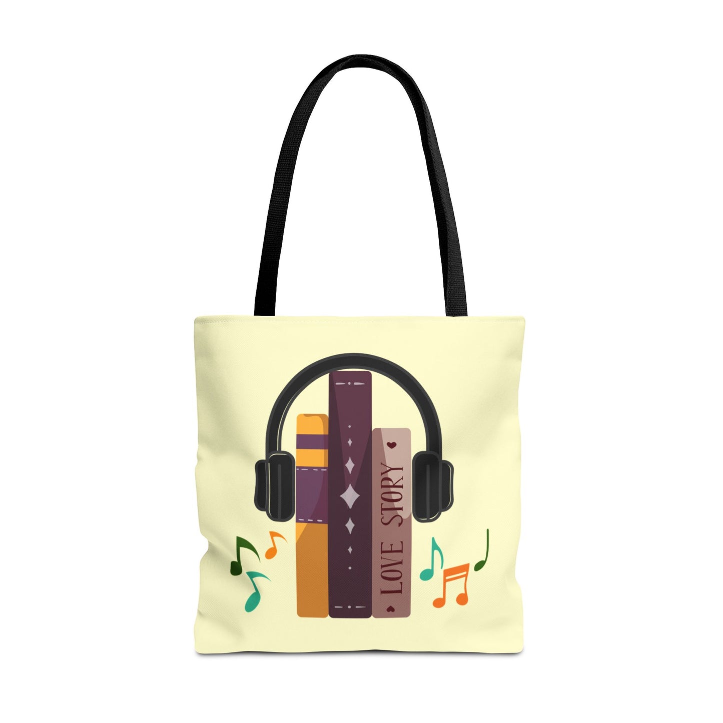 Tunes From Pages Tote Bag