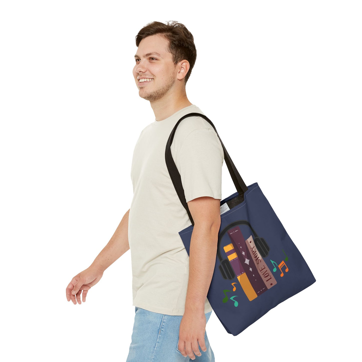 Tunes From Pages Tote Bag