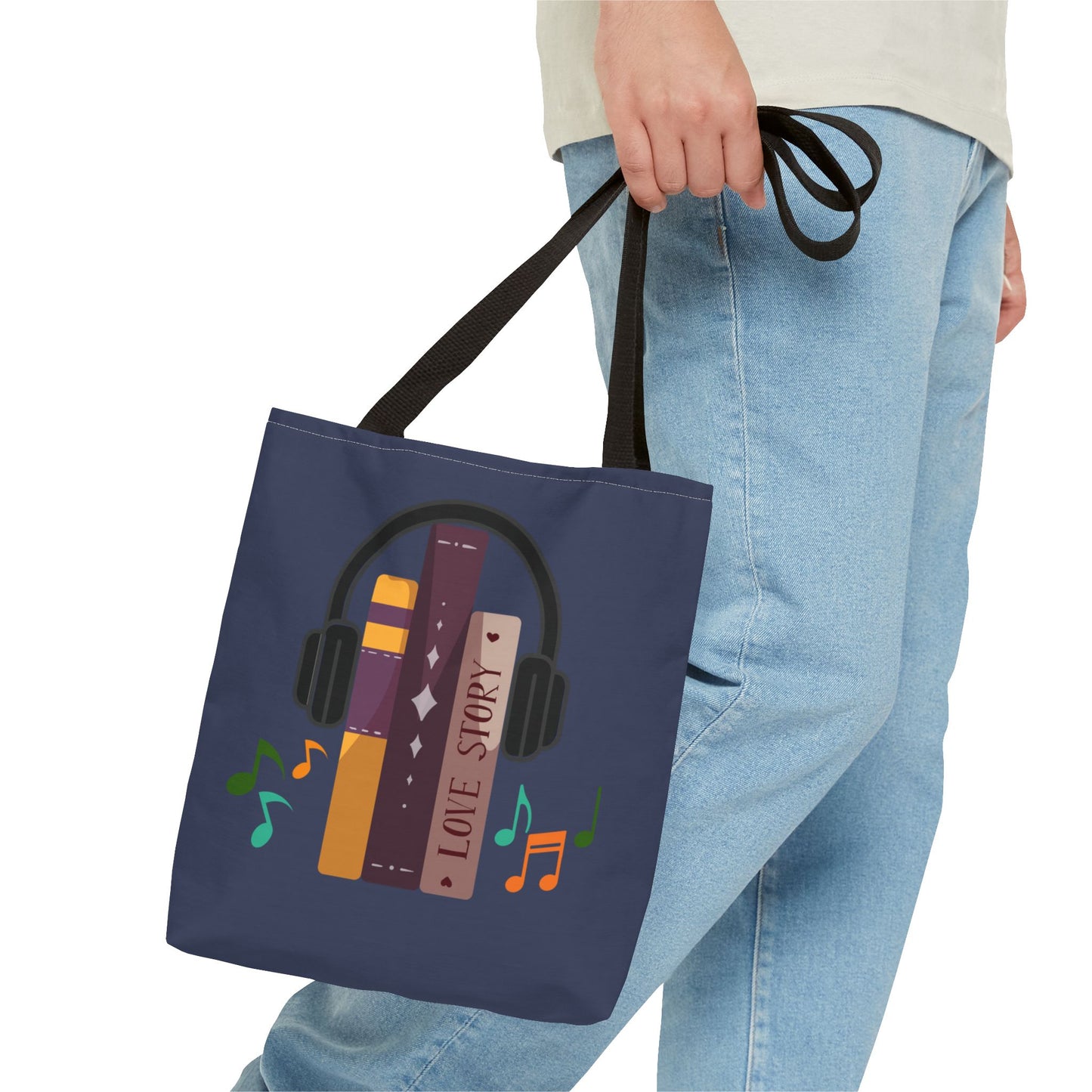 Tunes From Pages Tote Bag