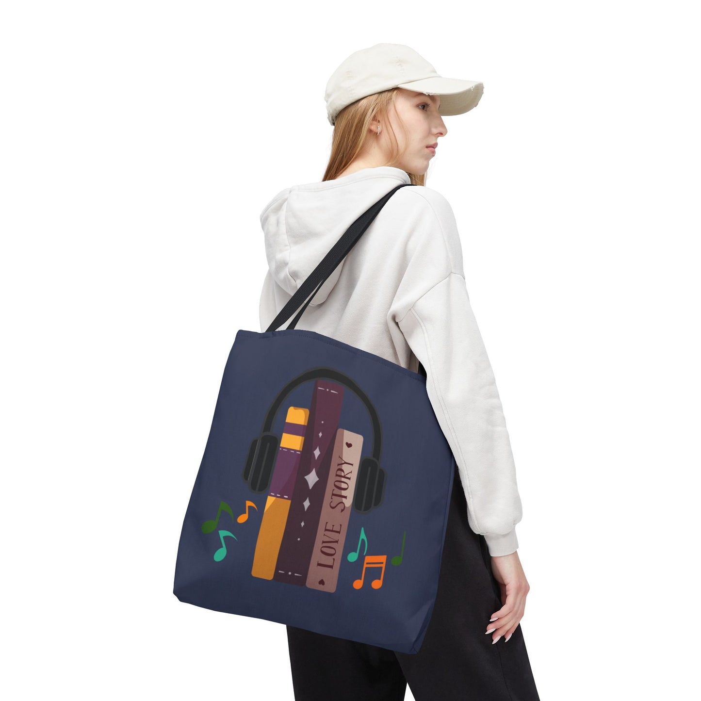 Tunes From Pages Tote Bag