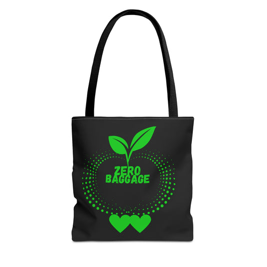Zero Baggage Tote Bag-Shopping Bag, Grocery Bag, School Tote Bag, Gym Bag, Yoga bag