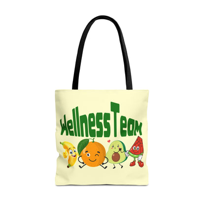 Wellness Team Tote Bag-Shopping Bag, Grocery Bag