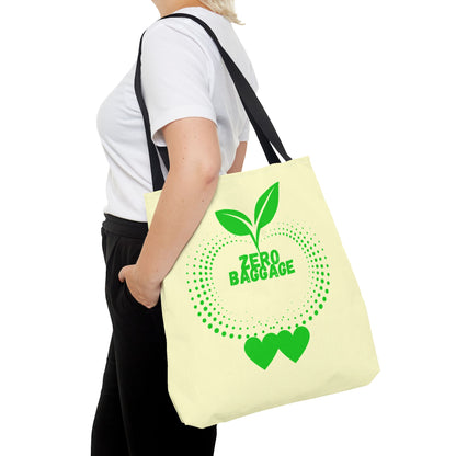 Zero Baggage Tote Bag-Shopping Bag, Grocery Bag, School Tote Bag, Gym Bag, Yoga bag