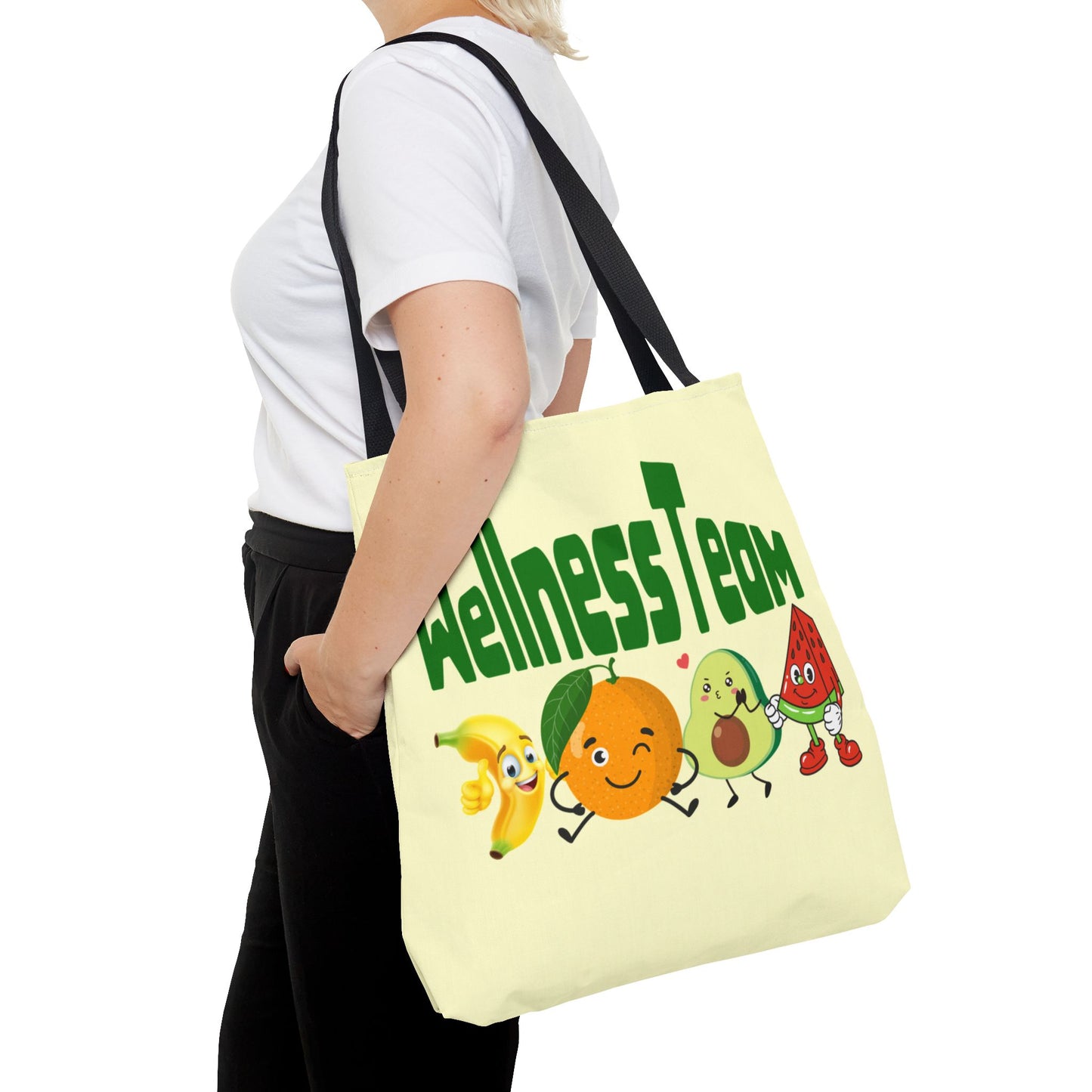 Wellness Team Tote Bag-Shopping Bag, Grocery Bag