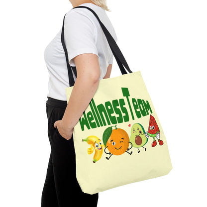 Wellness Team Tote Bag-Shopping Bag, Grocery Bag