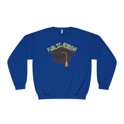 Public Academy Sweatshirt-Unisex Crewneck Sweatshirt, School Sweater