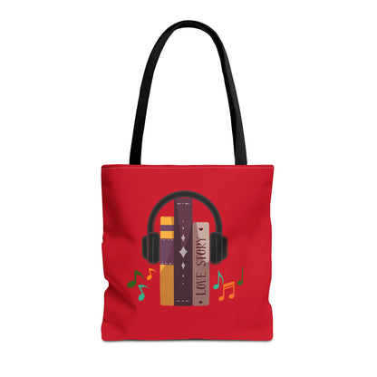 Tunes From Pages Tote Bag