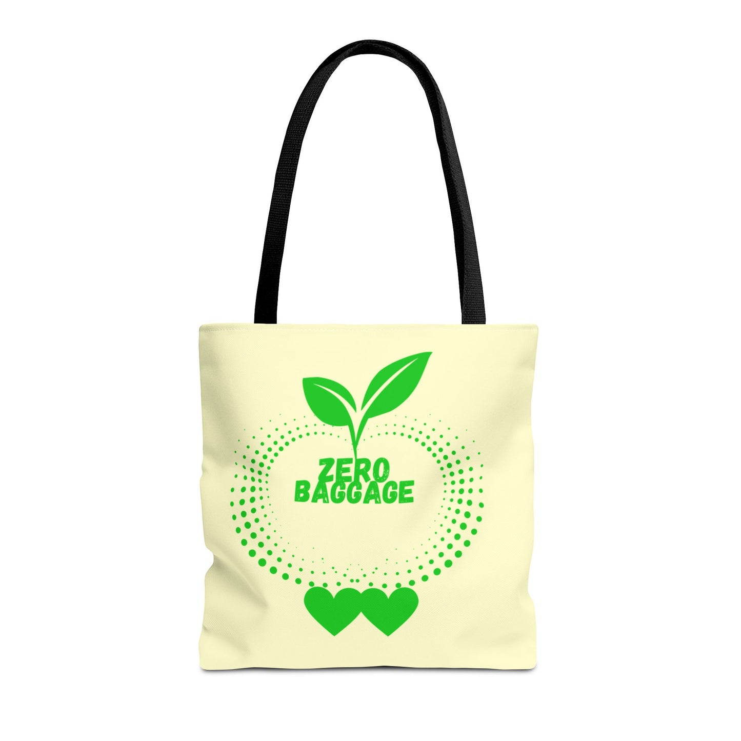 Zero Baggage Tote Bag-Shopping Bag, Grocery Bag, School Tote Bag, Gym Bag, Yoga bag