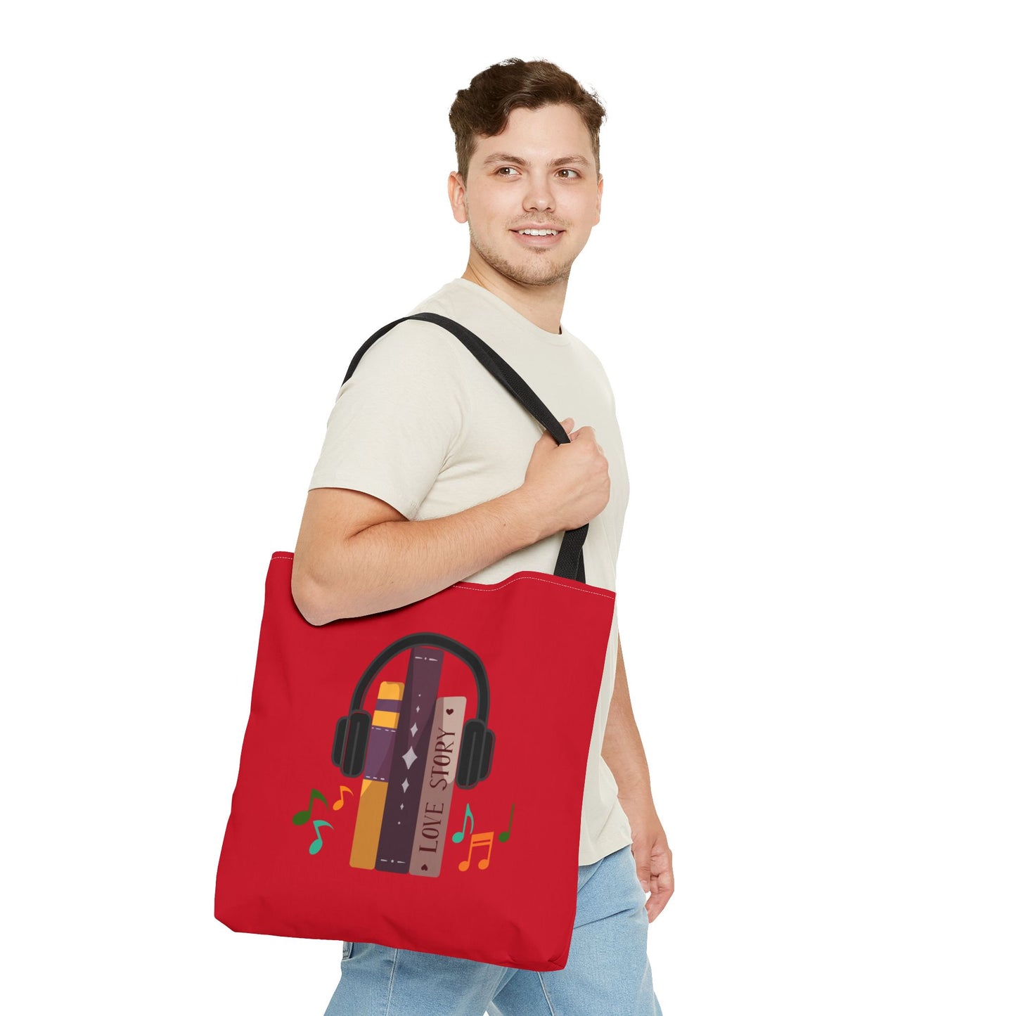 Tunes From Pages Tote Bag