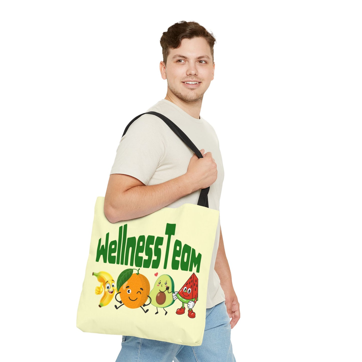 Wellness Team Tote Bag-Shopping Bag, Grocery Bag