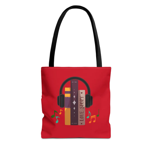 Tunes From Pages Tote Bag