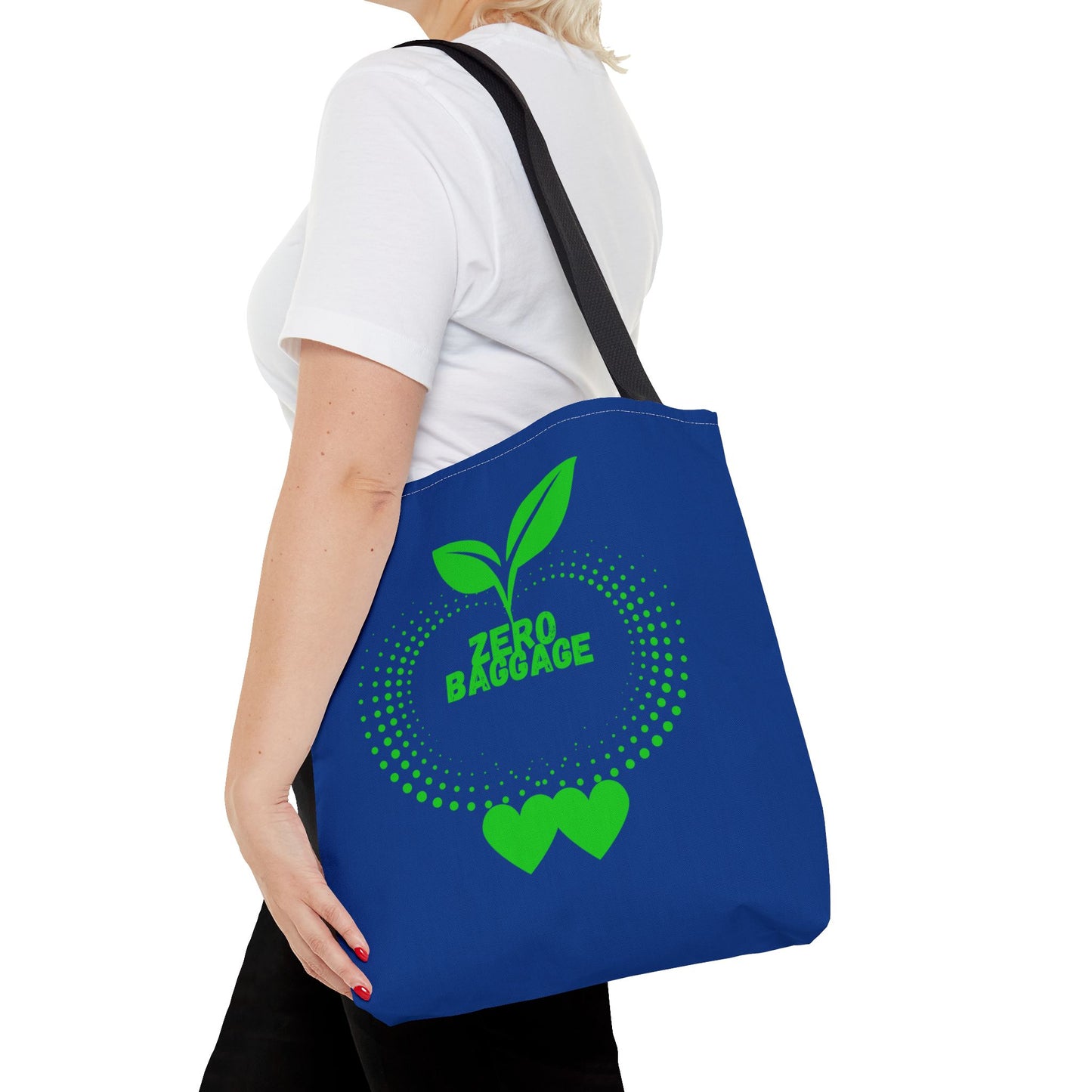Zero Baggage Tote Bag-Shopping Bag, Grocery Bag, School Tote Bag, Gym Bag, Yoga bag