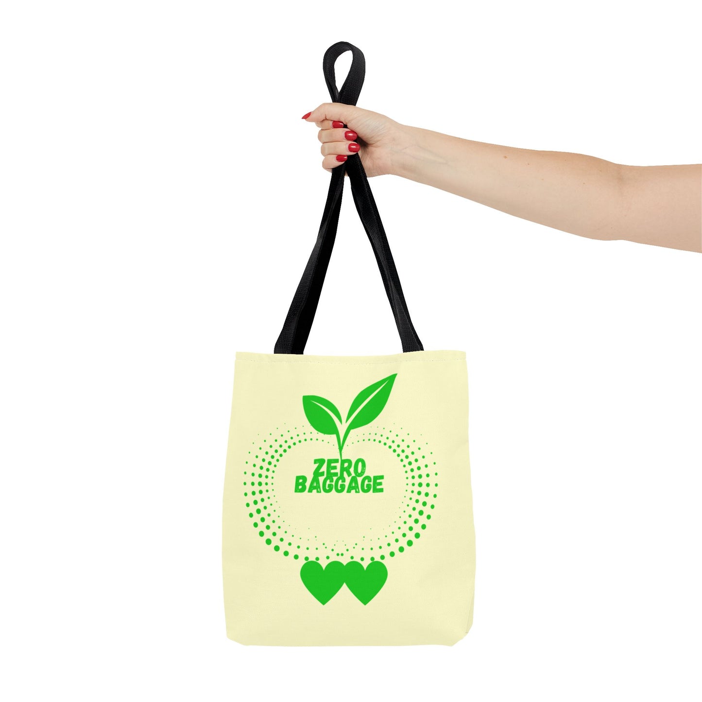 Zero Baggage Tote Bag-Shopping Bag, Grocery Bag, School Tote Bag, Gym Bag, Yoga bag