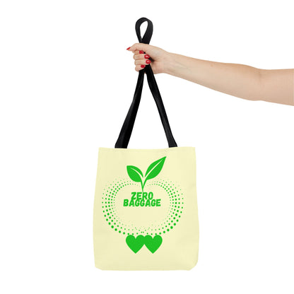 Zero Baggage Tote Bag-Shopping Bag, Grocery Bag, School Tote Bag, Gym Bag, Yoga bag