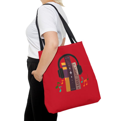 Tunes From Pages Tote Bag