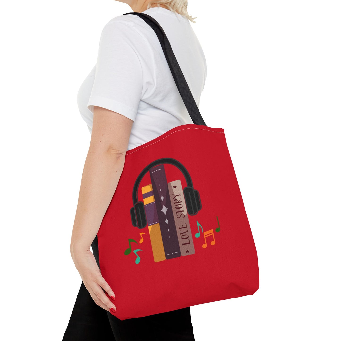 Tunes From Pages Tote Bag