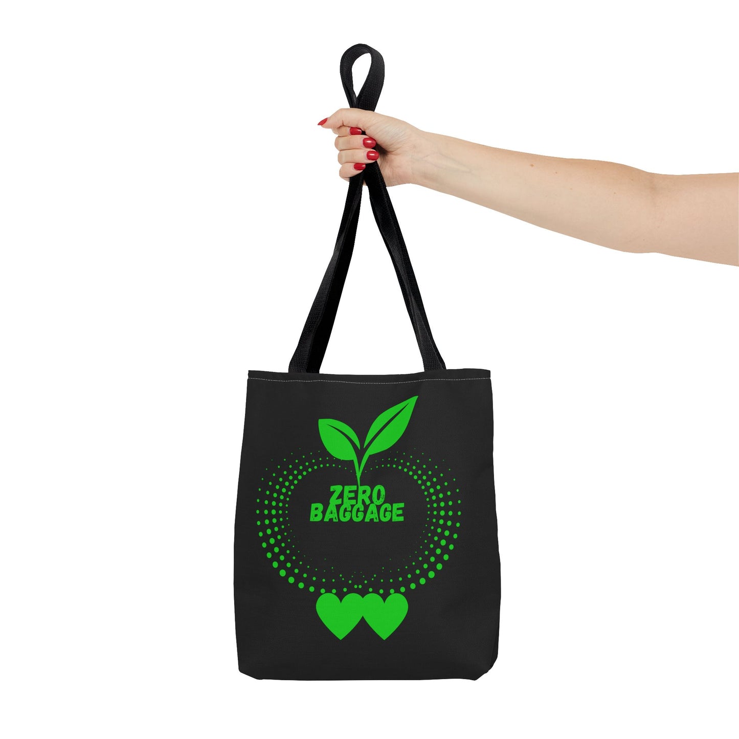 Zero Baggage Tote Bag-Shopping Bag, Grocery Bag, School Tote Bag, Gym Bag, Yoga bag