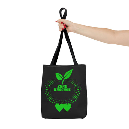Zero Baggage Tote Bag-Shopping Bag, Grocery Bag, School Tote Bag, Gym Bag, Yoga bag