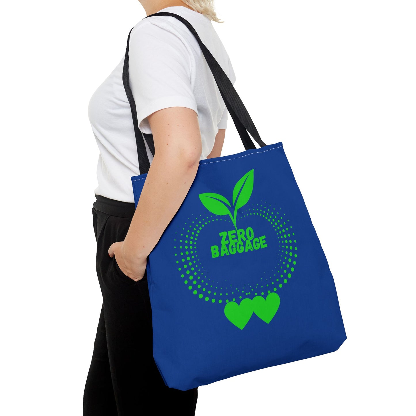 Zero Baggage Tote Bag-Shopping Bag, Grocery Bag, School Tote Bag, Gym Bag, Yoga bag