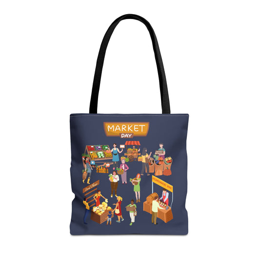 Market Day Tote Bag -Shopping Bag, Grocery Bag, Tote Bag for Mom
