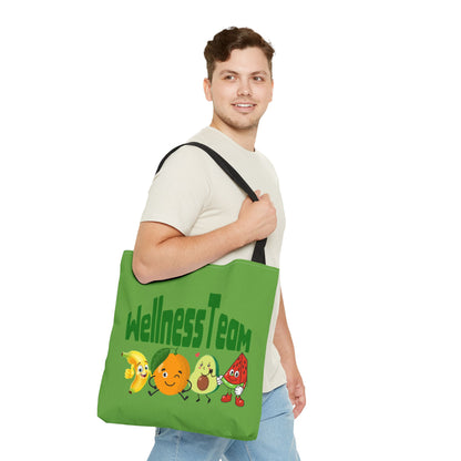 Wellness Team Tote Bag-Shopping Bag, Grocery Bag, Gift Bag