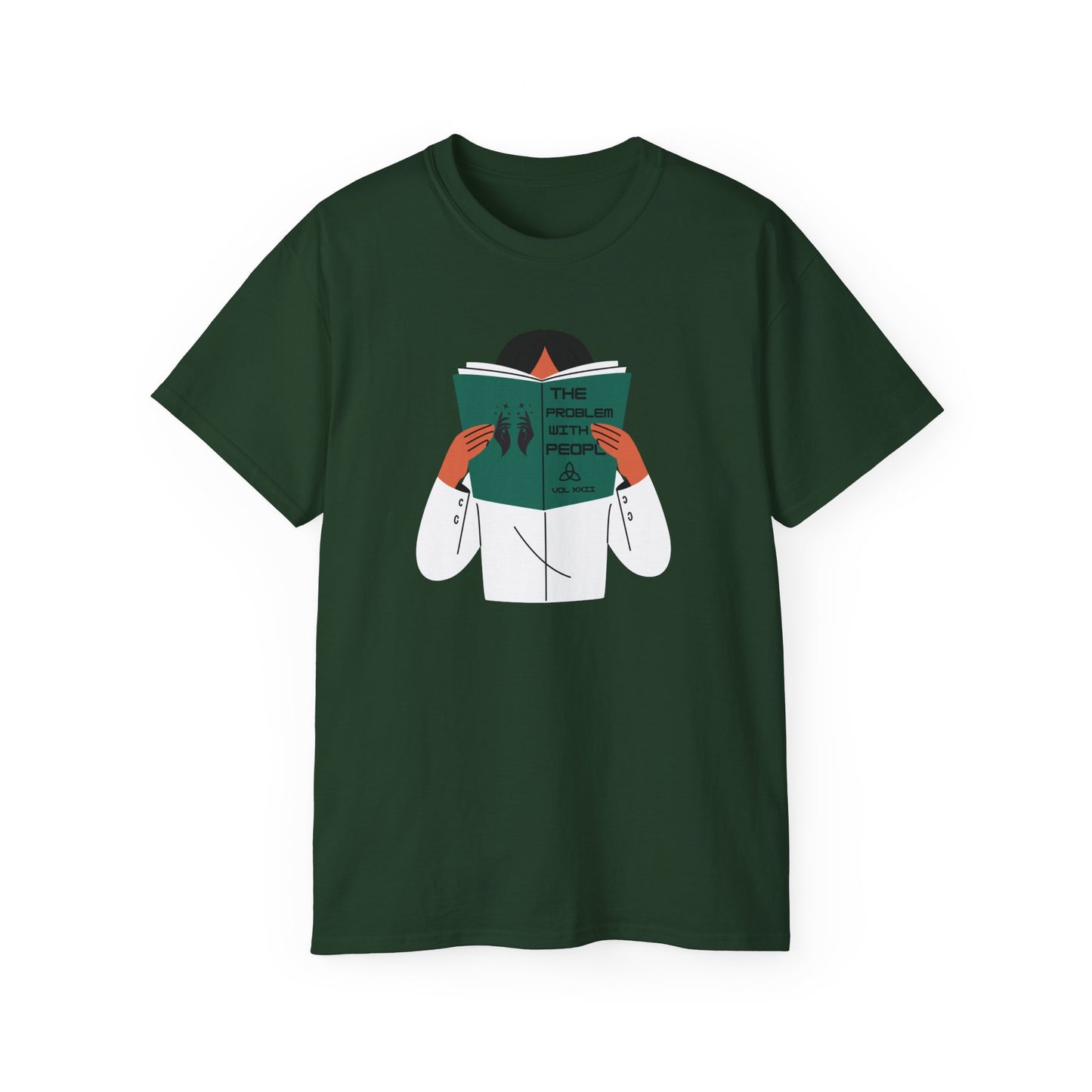 The Problem With People Tee Book Lover T-shirt