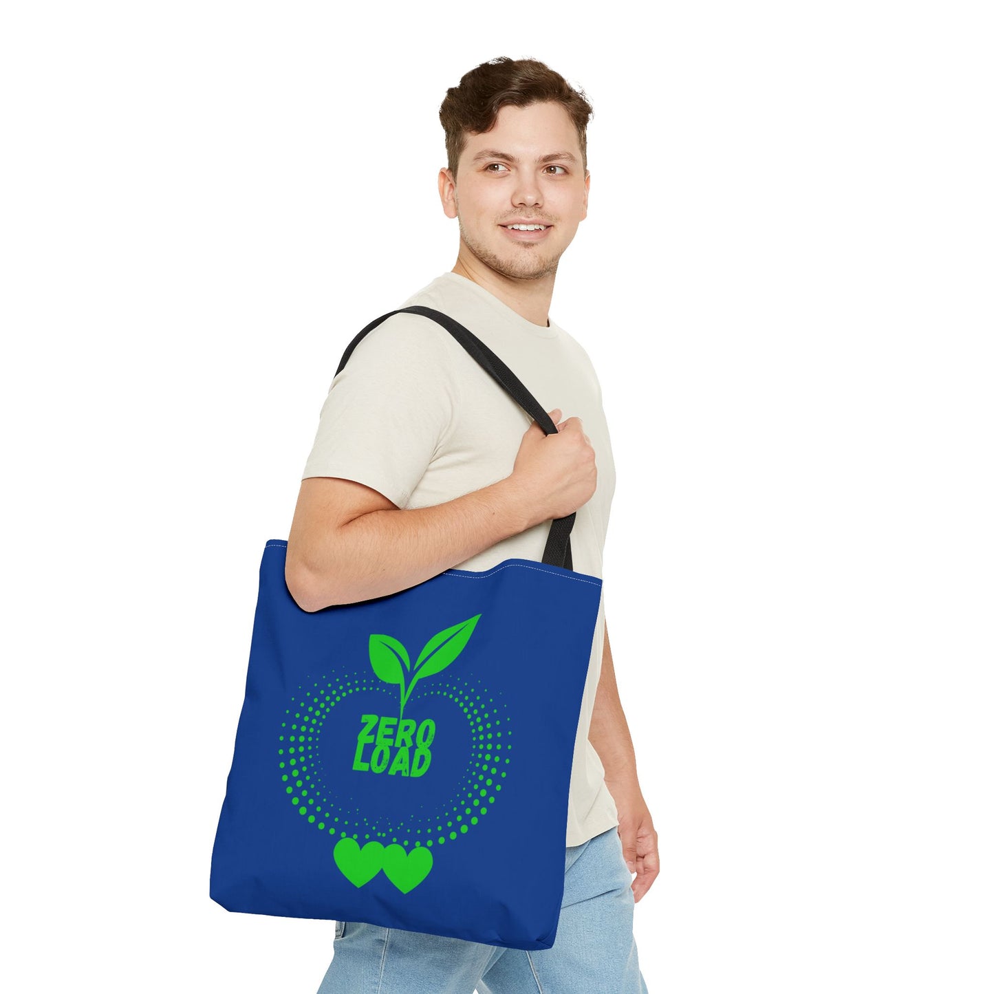 Zero Baggage Tote Bag-Shopping Bag, Grocery Bag, School Tote Bag, Gym Bag, Yoga bag