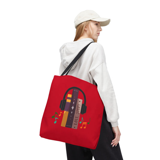 Tunes From Pages Tote Bag