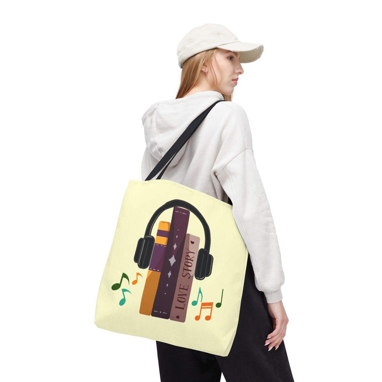 Tunes From Pages Tote Bag
