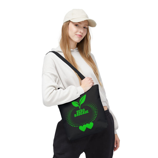 Zero Baggage Tote Bag-Shopping Bag, Grocery Bag, School Tote Bag, Gym Bag, Yoga bag