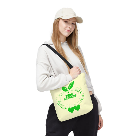 Zero Baggage Tote Bag-Shopping Bag, Grocery Bag, School Tote Bag, Gym Bag, Yoga bag