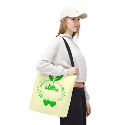 Zero Baggage Tote Bag-Shopping Bag, Grocery Bag, School Tote Bag, Gym Bag, Yoga bag