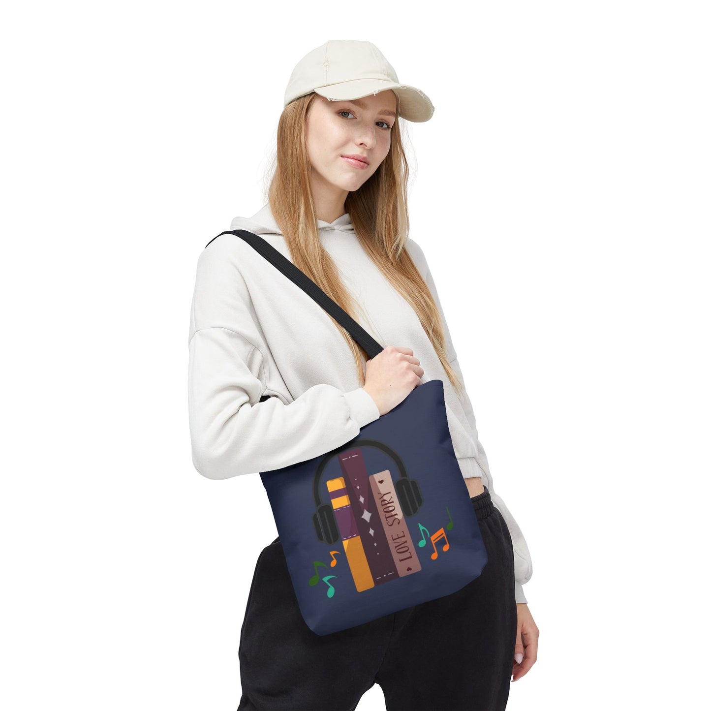 Tunes From Pages Tote Bag