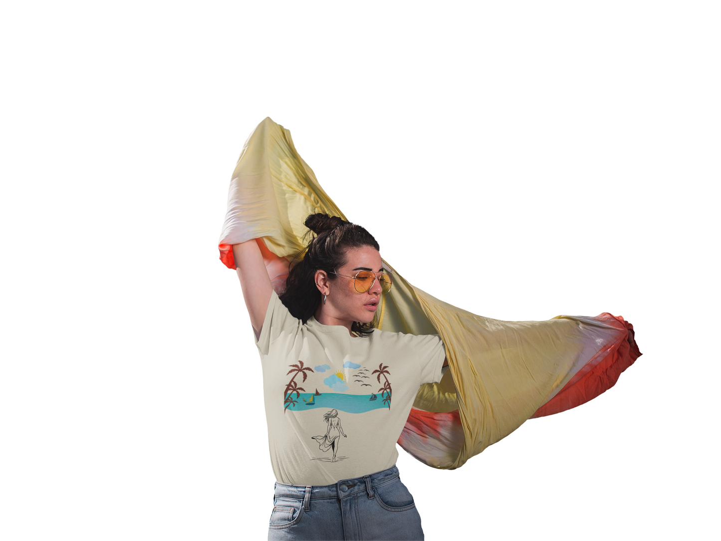 Walk In The Sand Tee - Summer T-Shirt