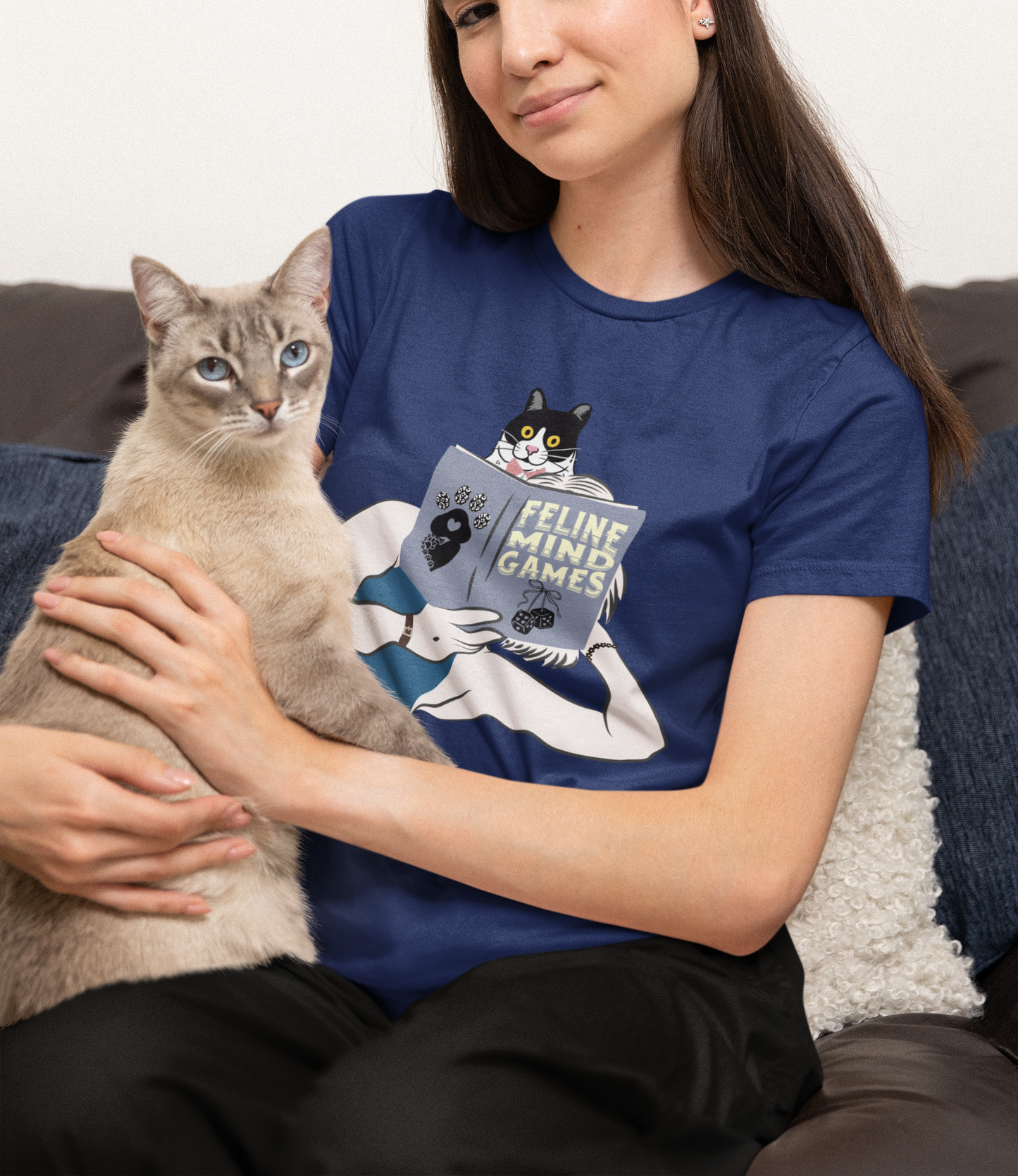 Feline Mind Games Tee