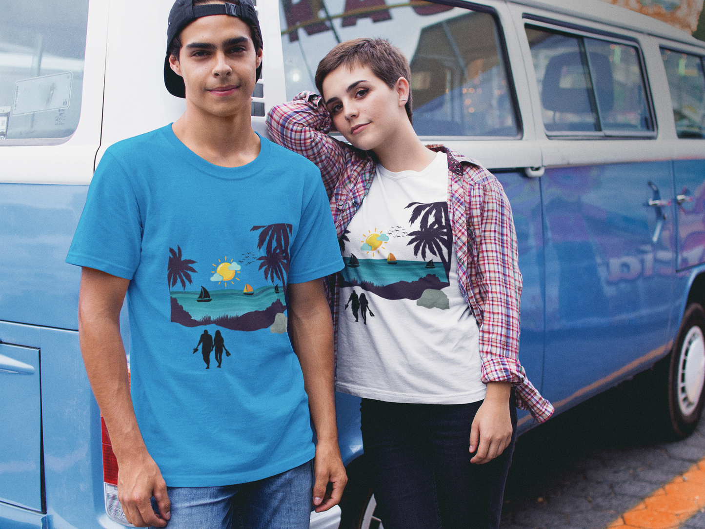 Us Together Unisex T-Shirt Summer T-shirt