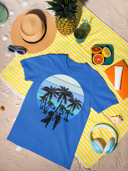 Walk To Sunset T-shirt- Summer T-shirt