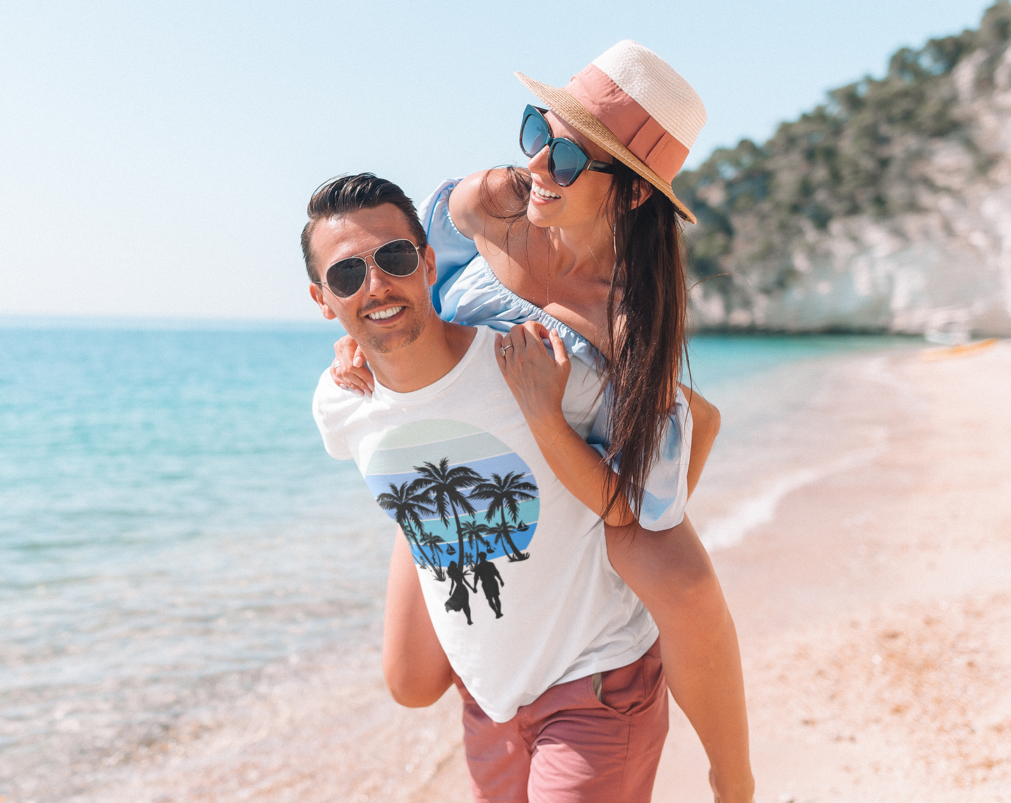 Walk To Sunset T-shirt- Summer T-shirt